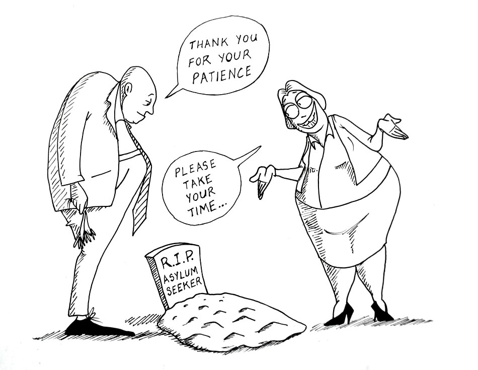 refugee cartoon – Benach Collopy, llp